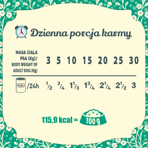 FOLK Karma mokra dla psa Pomorskie doskonałe danie z ryb 400g FOLK Karma mokra dla psa Pomorskie doskonałe danie z ryb 400g