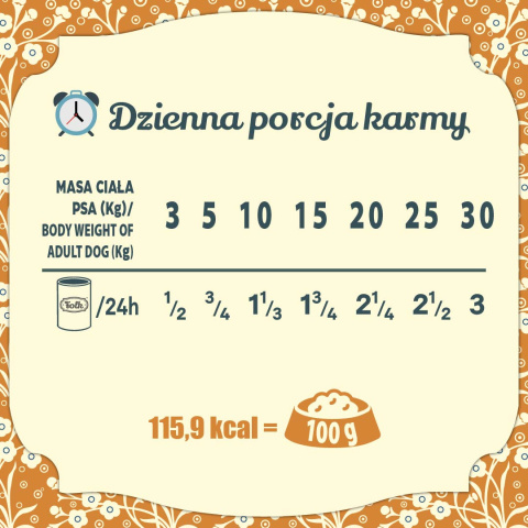 FOLK Karma mokra dla psa Staropolska uczta z królika 400 g FOLK Karma mokra dla psa Staropolska uczta z królika 400 g