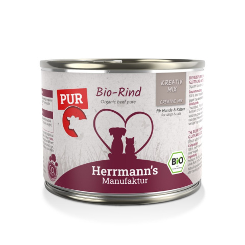 HERRMANN'S MANUFAKTUR Kreativ Mix Bio Rind - 100% wołowina ekologiczna 200g HERRMANN'S MANUFAKTUR Kreativ Mix Bio Rind - 100% wołowina ekologiczna 200g