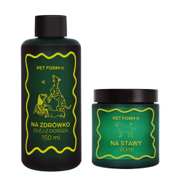 PET FORM LABS Zestaw na stawy (90ml+150ml)