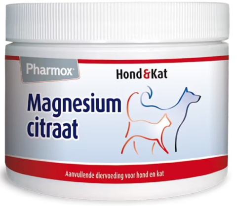 PHARMOX Cytrynian magnezu - magnez dla psa i kota 250g