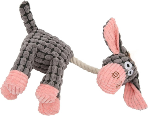 PetGang WESOŁY OSIOŁ piszczy pluszowa 22cm zabawka dla psa PetGang WESOŁY OSIOŁ piszczy pluszowa 22cm zabawka dla psa