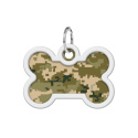 WAUDOG Zawieszka z identyfikatotem QR GPS metalowa MILITARY śred. 40 mm, szer. 28 mm