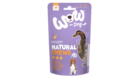 WOW Natural Chews Entenhӓlse – suszone szyje kacze 250g WOW Natural Chews Entenhӓlse – suszone szyje kacze 250g