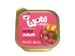 WOW Wild - dziczyzna z algami i batatami 150g