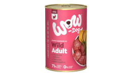 WOW Wild - dziczyzna z algami i batatami 400g