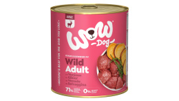 WOW Wild – dziczyzna z algami i batatami 800g