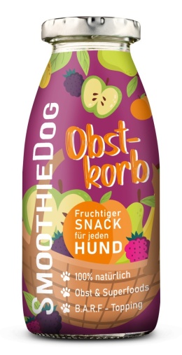 SmoothieDog Obstkorb – owocowe smoothie dla psa 250ml