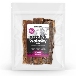 Uniszki Przełyk wołowy płaski przysmak dla psa 100g