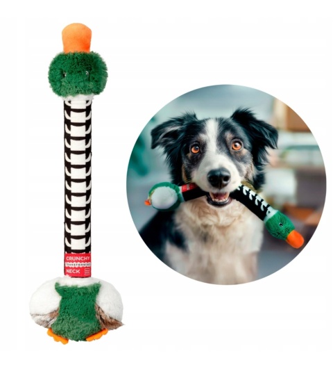 WAUDOG Fun Crunchy KACZKA Zabawka z piszczałką dla psa 38 cm WAUDOG Fun Crunchy KACZKA Zabawka z piszczałką dla psa 38 cm