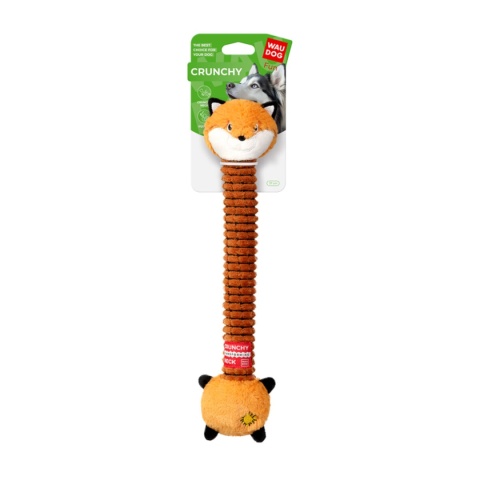 WAUDOG Fun Crunchy LIS Zabawka z piszczałką dla psa 37 cm WAUDOG Fun Crunchy LIS Zabawka z piszczałką dla psa 37 cm