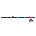 WAUDOG Nylon Obroża dla kota z zawieszką QR 20-30 cm Nieskończone światy
