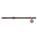 WAUDOG Nylon Obroża dla kota z zawieszką QR 20-30 cm LAMPART