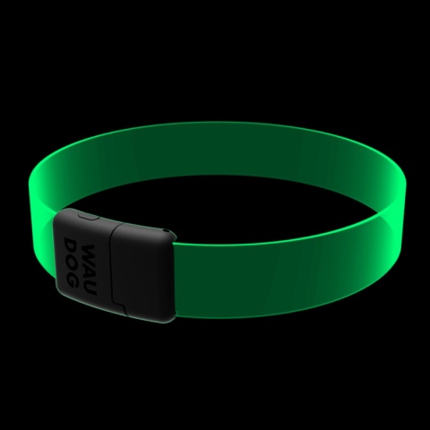 WAUDOG Obroża z podświetleniem LED dla psa, RGB, USB-C regulowana, do 60 cm WAUDOG Obroża z podświetleniem LED dla psa, RGB, USB-C regulowana, do 60 cm
