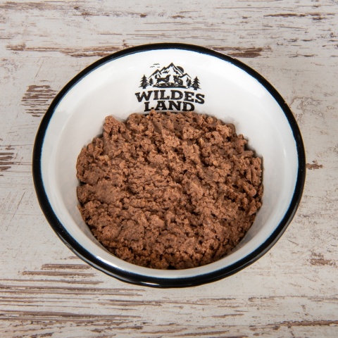WILDES LAND CAT BIO Ente - bio kaczka z olejem z łososia (85g) WILDES LAND CAT BIO Ente - bio kaczka z olejem z łososia (85g)