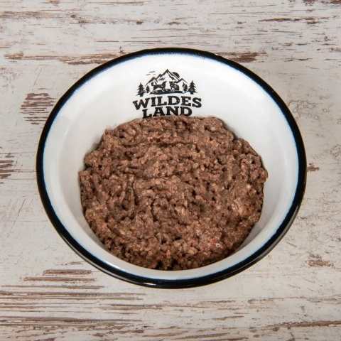 WILDES LAND CAT Pur Rind - wołowina z olejem z krokosza 100g WILDES LAND CAT Pur Rind - wołowina z olejem z krokosza 100g