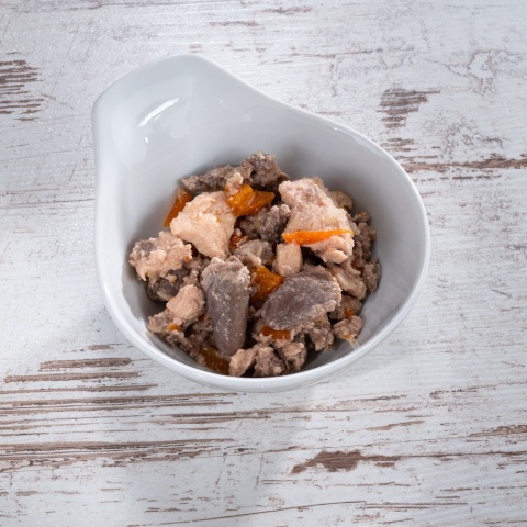 WILDES LAND CAT Ragout Kaninchen Huhn - królik z kurczakiem (180g) WILDES LAND CAT Ragout Kaninchen Huhn - królik z kurczakiem (180g)