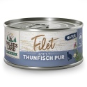 WILDES LAND CAT Thunfisch Pur Filet – filety z tuńczyka 80g