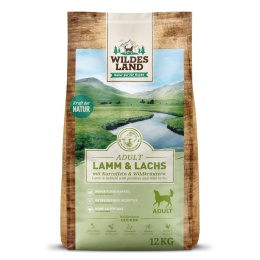 WILDES LAND DOG Lamm Lachs - jagnięcina i łosoś z ziemniakami i ziołami 12kg
