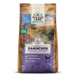 WILDES LAND DOG Kaninchen - królik z ziemniakami i ziołami 12kg