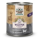 WILDES LAND DOG Wild Pur - dziczyzna karma monobiałkowa dla psa 800g