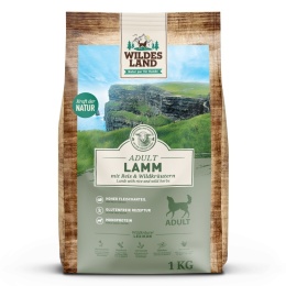 WILDES LAND DOG Lamm - jagnięcina z ryżem i ziołami 1kg