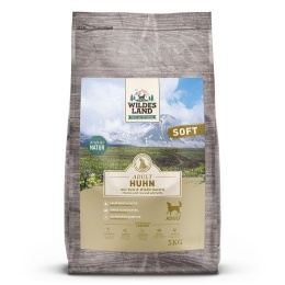 WILDES LAND DOG Soft Huhn - kurczak półwilgotna karma dla psa 5kg