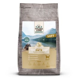 WILDES LAND DOG Soft Ente - kaczka - półwilgotna karma dla psa 5kg