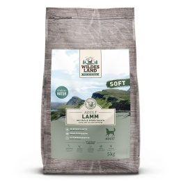 WILDES LAND DOG Soft Lamm - jagnięcina - półwilgotna karma dla psa 5kg