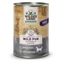 WILDES LAND DOG Wild Pur - dziczyzna karma monobiałkowa dla psa 400g