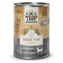WILDES LAND DOG Ziege Pur - kozina karma monobiałkowa dla psa 400g