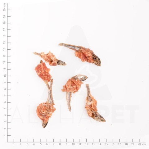WILDES LAND Hühnerbrust mit Fisch – filet piersi kurczaka z rybkami - przysmaki mięsne dla psa i kota 200g WILDES LAND Hühnerbrust mit Fisch – filet piersi kurczaka z rybkami - przysmaki mięsne dla psa i kota 200g