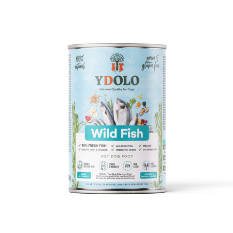 YDOLO Wild Fish - ryby morskie - mokra karma dla psa 400g YDOLO Wild Fish - ryby morskie - mokra karma dla psa 400g
