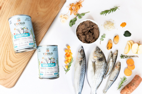 YDOLO Wild Fish - ryby morskie - mokra karma dla psa 400g YDOLO Wild Fish - ryby morskie - mokra karma dla psa 400g