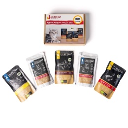 LIEBESGUT CAT box testowy dla kotów Prezent dla kota