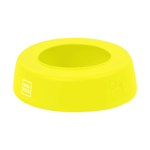 Collar Waudog Miska niewysypka dla psa Silicone 1l - żółta