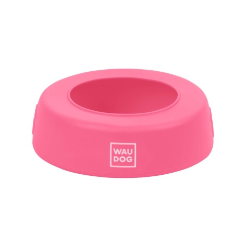Collar Waudog Miska niewysypka dla psa Silicone 750 ml - różowa