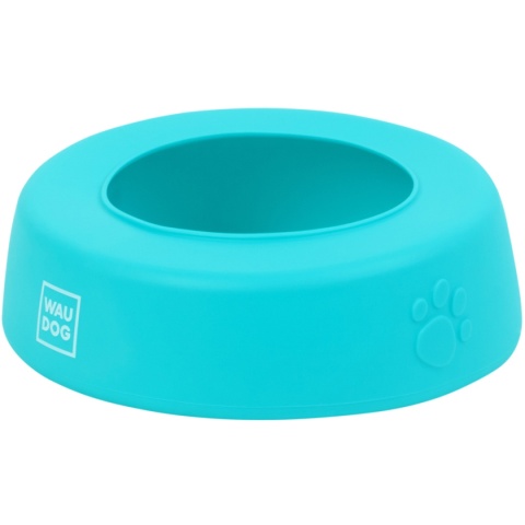 Collar Waudog Miska niewysypka dla psa Silicone 1l -niebieska