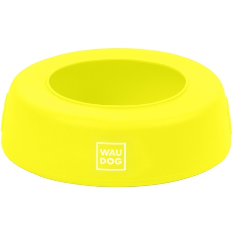 Collar Waudog Miska niewysypka dla psa Silicone 750 ml - żółta