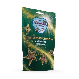 RENSKE Christmas Crunchy Biscuits Fish - świąteczne ciasteczka z ryb dla psa 200g