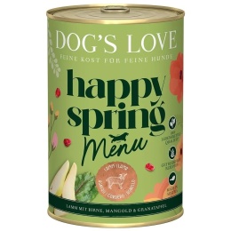 DOG'S LOVE Springs Menu Lamm - jagnięcina z gruszką i botwinką 400g