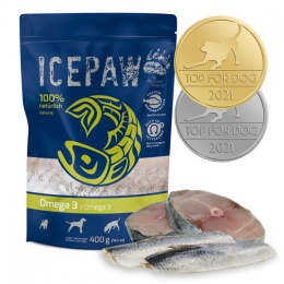 ICEPAW High Premium Omega-3 - makrela i śledź dla psów 400g