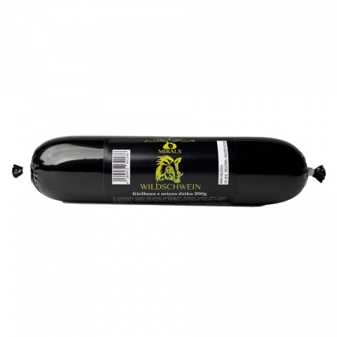 MIRALS Wildschwein kiełbasa z mięsa dzika 200g