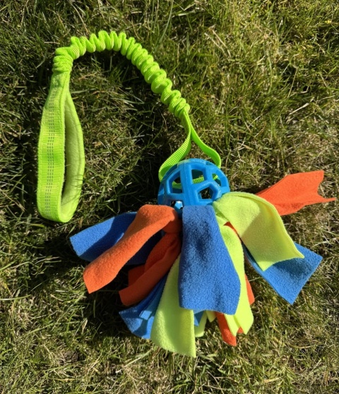 PetGang APORT szarpak mop bungee z piłką ażurową i frędzlami zabawka dla psa PetGang APORT szarpak mop bungee z piłką ażurową i frędzlami zabawka dla psa