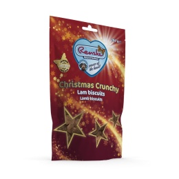 RENSKE Christmas Crunchy Biscuits Lamb - ciasteczka dla psa z jagnięciną - edycja świąteczna 200g