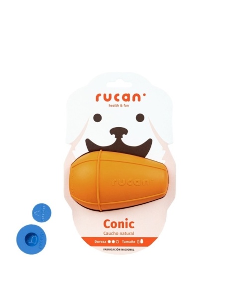 RUCAN CONIC Big Orange - zestaw z zatyczkami dla psów średnich, dużych ras i szczeniąt