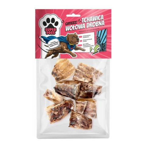 SUPERDOGS TCHAWICA WOŁOWA DROBNA dla psa 100g