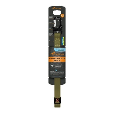 Smycz EVOLUTOR Lifetime Warranty 3m/2,5cm KHAKI Smycz EVOLUTOR Lifetime Warranty 3m/2,5cm KHAKI