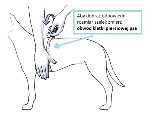 Szelki dla psa TRE PONTI Harmonia Czarne z odblaskiem L bez metki