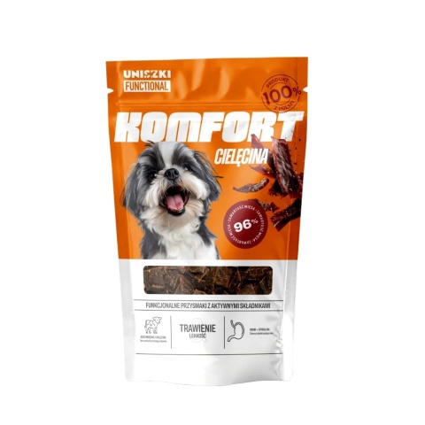 Uniszki Functional Komfort na trawienie – Cielęcina 90g